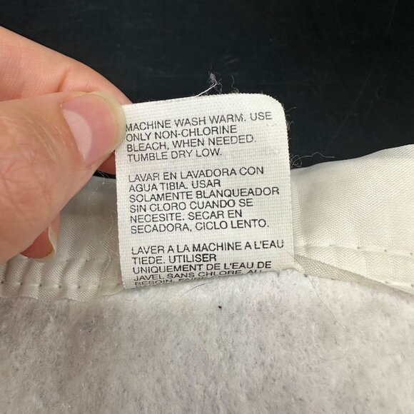 Vintage Pastel Bunny Baby Blanket Pink Blue Gender Neutral 1990s USA Retro - Picture 5 of 9